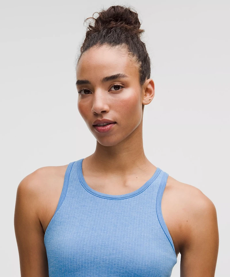 Ebb to Street Cropped Racerback Tank Top *Light Support, B/C Cup | Women's Sleeveless & Tops