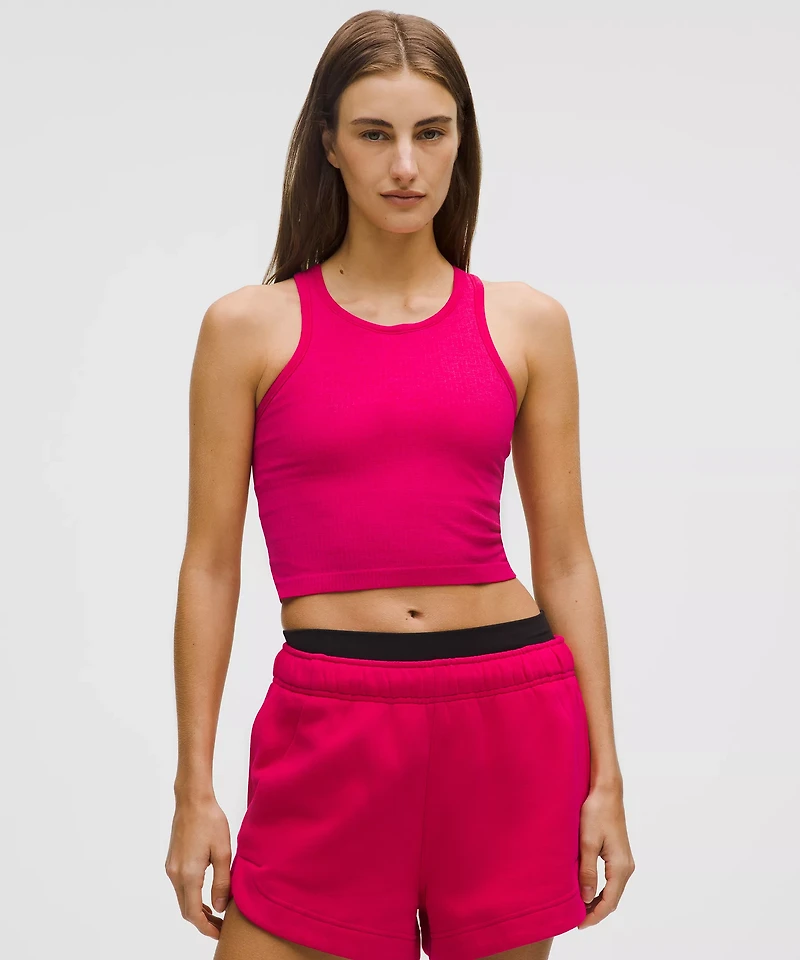 Ebb to Street Cropped Racerback Tank Top *Light Support, B/C Cup | Women's Sleeveless & Tops