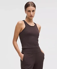 Ebb to Street Cropped Racerback Tank Top *Light Support, B/C Cup | Women's Sleeveless & Tops