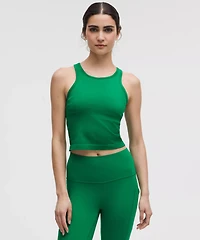 Ebb to Street Cropped Racerback Tank Top *Light Support, B/C Cup | Women's Sleeveless & Tops