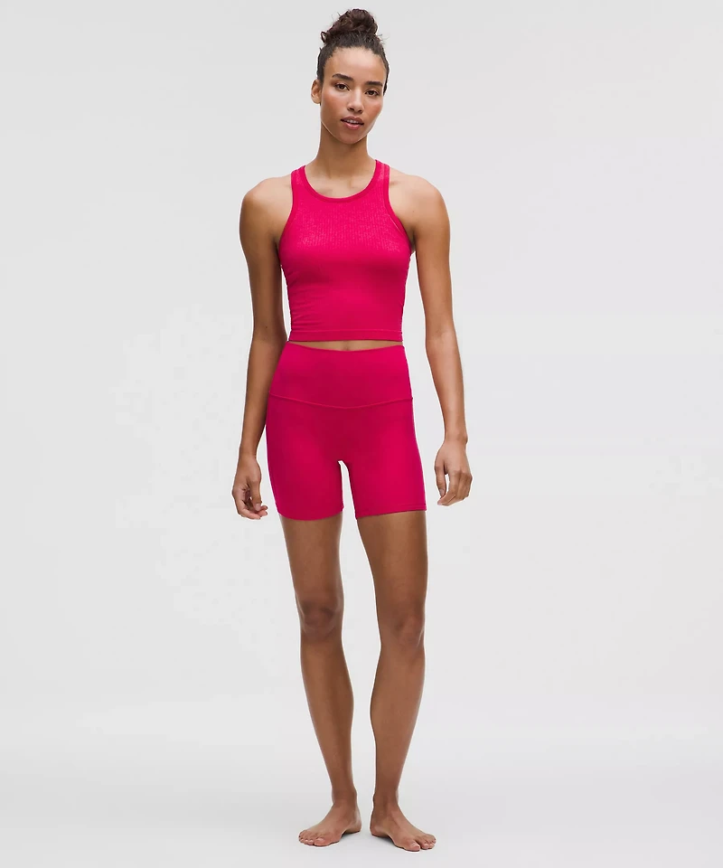 Ebb to Street Cropped Racerback Tank Top *Light Support, B/C Cup | Women's Sleeveless & Tops