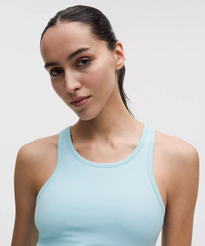 Ebb to Street Cropped Racerback Tank Top *Light Support, B/C Cup