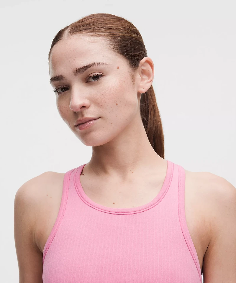 Ebb to Street Cropped Racerback Tank Top *Light Support, B/C Cup