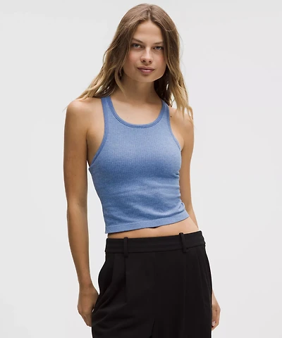Ebb to Street Cropped Racerback Tank Top *Light Support, B/C Cup