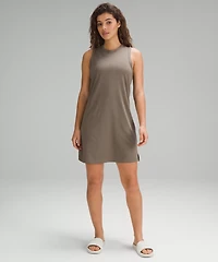 Classic-Fit Cotton-Blend Dress | Women's Dresses