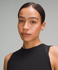 Sculpt Cropped Tank Top *Pleated | Women's Sleeveless & Tops