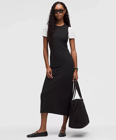 All Aligned Ribbed Midi Dress | Women's Dresses