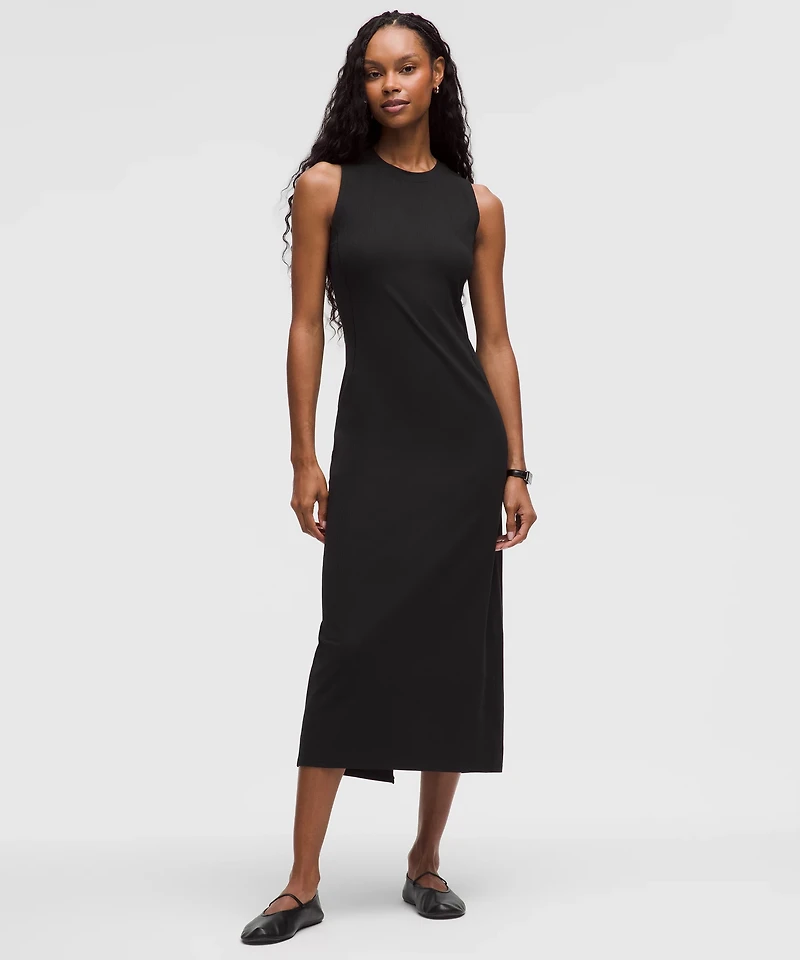 All Aligned Ribbed Midi Dress | Women's Dresses