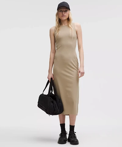 All Aligned Ribbed Midi Dress | Women's Dresses