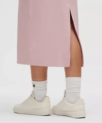 All Aligned Ribbed Midi Dress