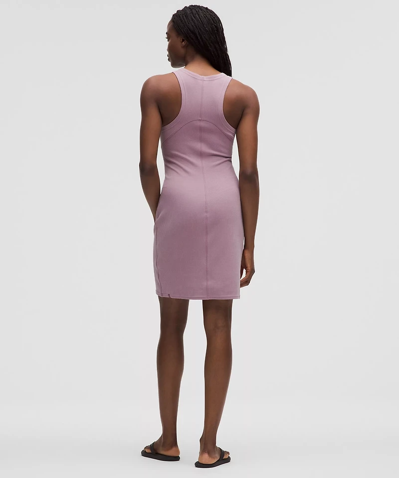 Ribbed Softstreme Slim-Fit Tank Dress