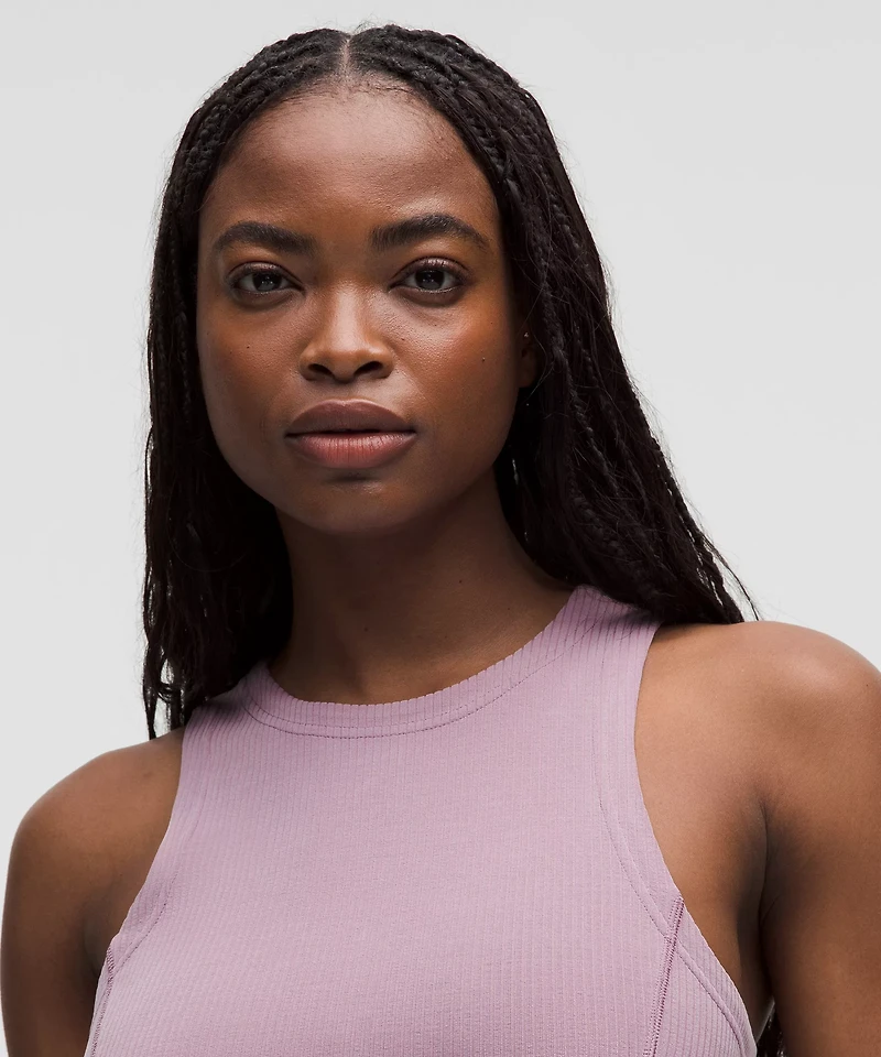 Ribbed Softstreme Slim-Fit Tank Dress