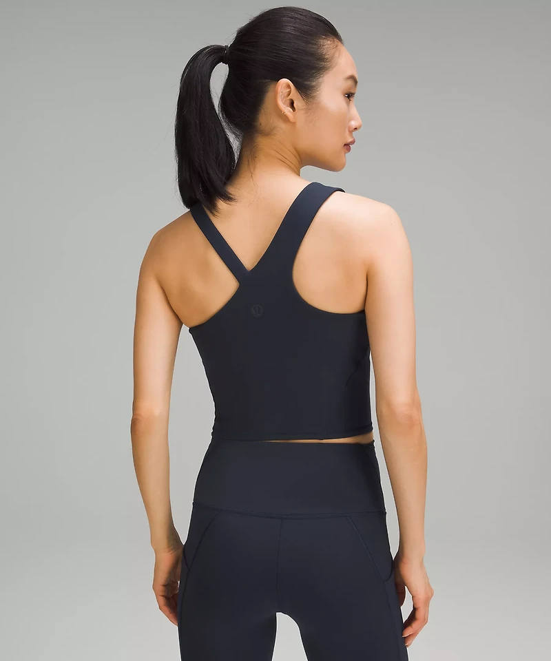 Everlux Asymmetrical Tennis Tank Top *Medium Support, B/C Cup | Women's Sleeveless & Tops