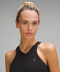 Cropped V-Neck Tennis Tank Top *Medium Support, B/C Cup | Women's Sleeveless & Tops