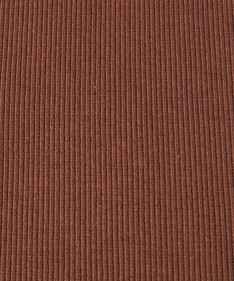 Ribbed Cotton Modal Cut-Out Dress | Women's Dresses