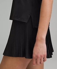 Quick-Dry Sleeveless Polo Shirt *Straight Hem | Women's Shirts