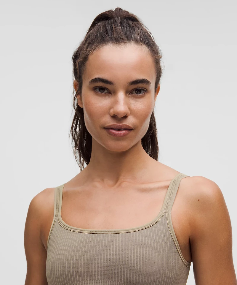 Ebb to Street Scoop-Neck Cropped Tank Top *Light Support, B/C Cup | Women's Sleeveless & Tops