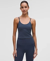 Wunder Train U-Neck Strappy Ribbed Tank Top *Light Support, A/B Cup | Women's Sleeveless & Tops