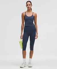 Wunder Train U-Neck Strappy Ribbed Tank Top *Light Support, A/B Cup | Women's Sleeveless & Tops
