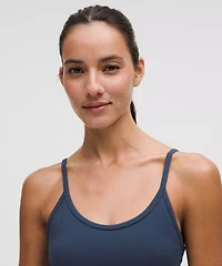 Wunder Train U-Neck Strappy Ribbed Tank Top *Light Support, A/B Cup | Women's Sleeveless & Tops