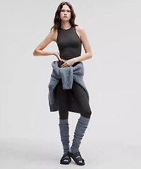 Softy Suedey Crewneck Cropped Tank Top | Women's Sleeveless & Tops