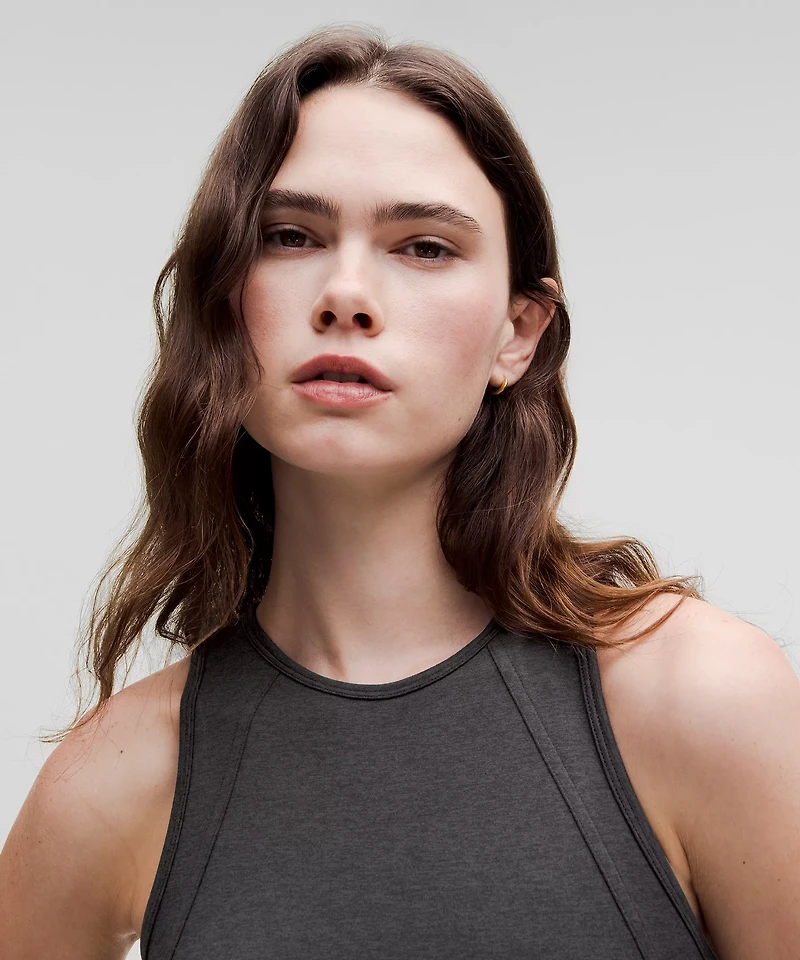 Softy Suedey Crewneck Cropped Tank Top | Women's Sleeveless & Tops