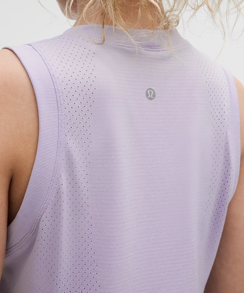 Swiftly High-Low Cropped Tank Top | Women's Sleeveless & Tops