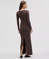 Drapey Softstreme Long-Sleeve Maxi Dress | Women's Dresses