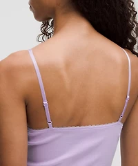 Cotton Pointelle Cropped Cami Tank Top | Women's Sleeveless & Tops