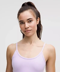 Wunder Train U-Neck Strappy Ribbed Tank Top *Light Support, A/B Cup | Women's Sleeveless & Tops