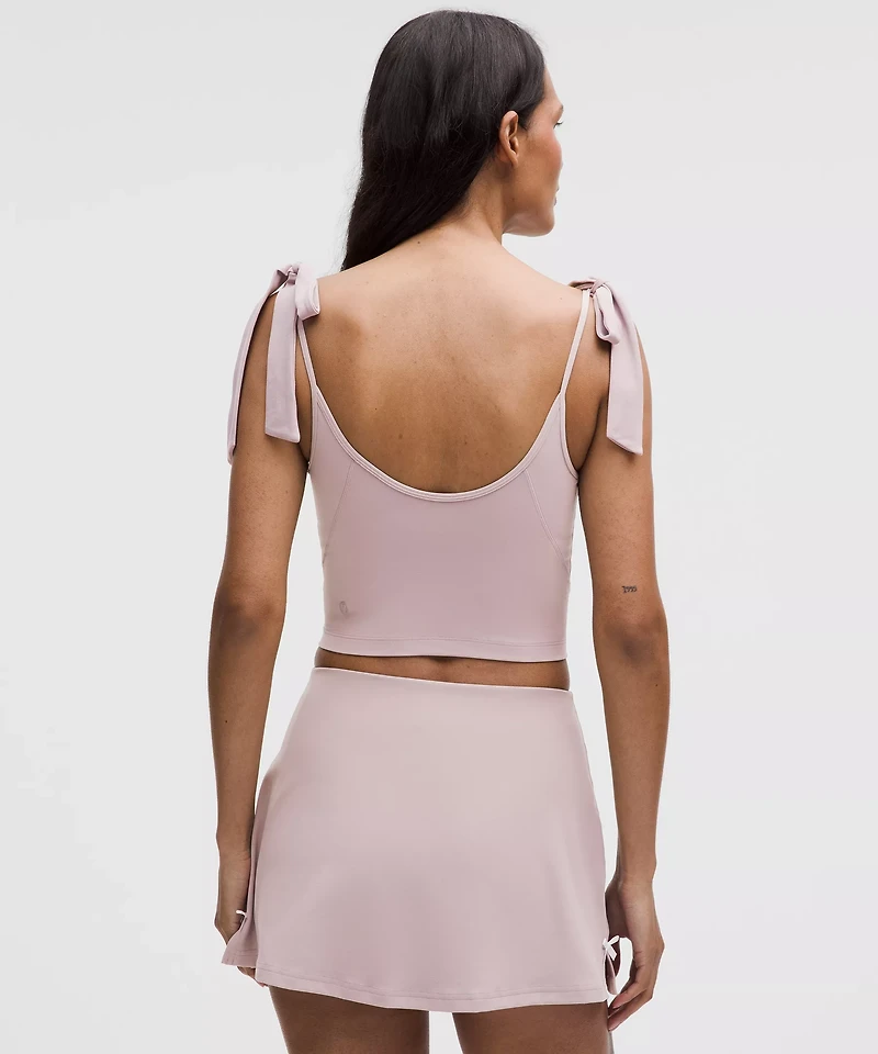 Nulu Bow-Detail Tank Top *Balletcore Set | Women's Sleeveless & Tops