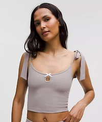 Nulu Bow-Detail Tank Top *Balletcore Set | Women's Sleeveless & Tops