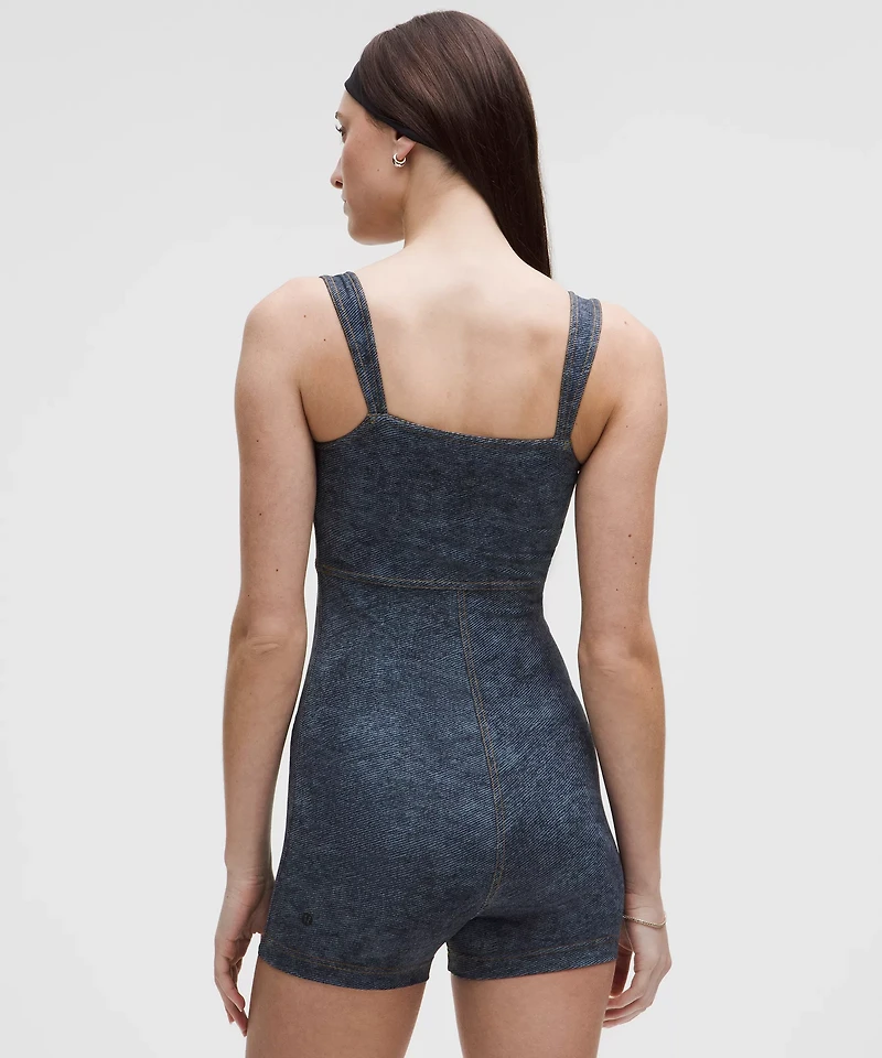 Everlux Denim-Print Onesie 3" *Denim Dreams Set | Women's One Pieces