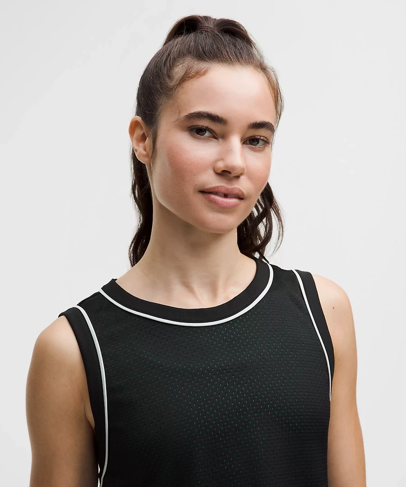 Double-Layered Mesh Reversible Tank Top | Women's Sleeveless & Tops