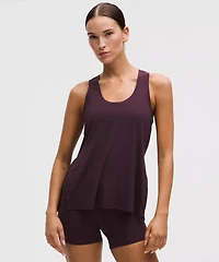 SilkAppeal Side-Slit Tank Top