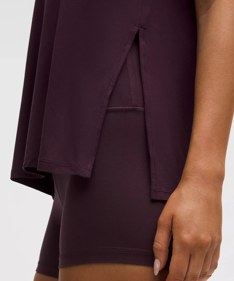 SilkAppeal Side-Slit Tank Top