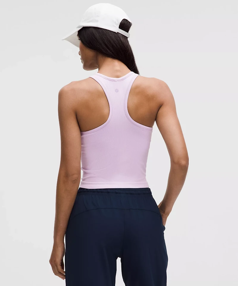 Ebb to Street Cropped Racerback Tank Top *Light Support, B/C Cup | Women's Sleeveless & Tops