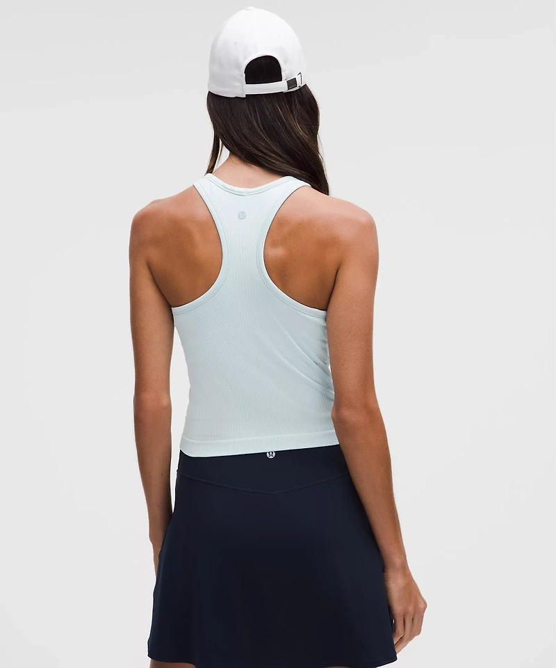 Ebb to Street Cropped Racerback Tank Top *Light Support, B/C Cup | Women's Sleeveless & Tops