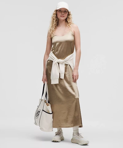 Maxi Satin Slip Dress | Women's Dresses