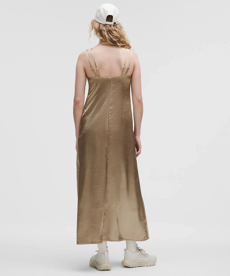 Maxi Satin Slip Dress | Women's Dresses