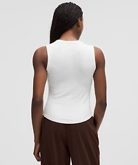 Hold Tight Crewneck Tank Top *Waist Length