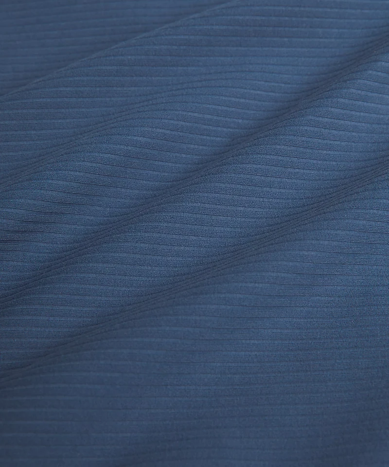 All Aligned Ribbed Mini Dress