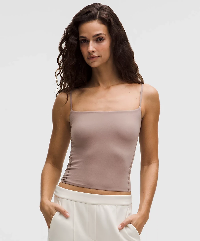 Wundermost Ultra-Soft Nulu Spaghetti-Strap Adjustable Cami