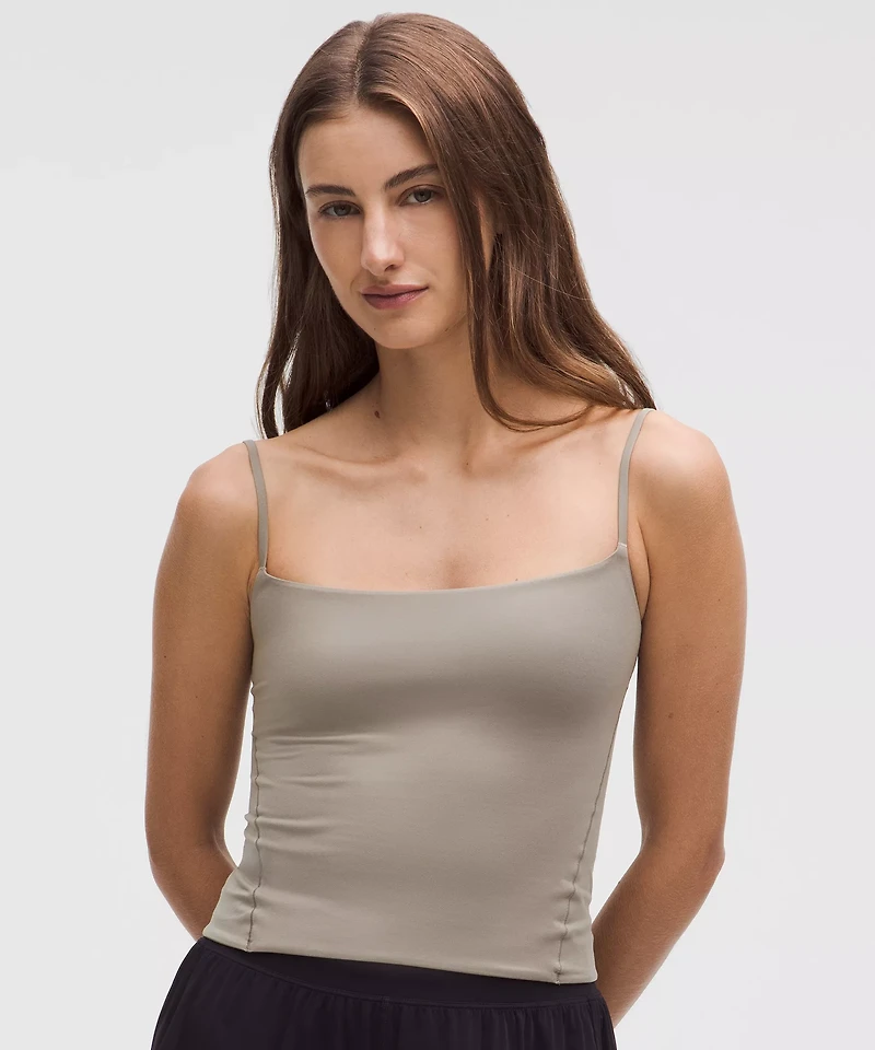 Wundermost Ultra-Soft Nulu Spaghetti-Strap Adjustable Cami