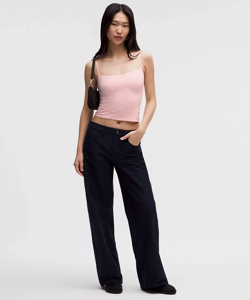 Wundermost Ultra-Soft Nulu Spaghetti-Strap Adjustable Cami