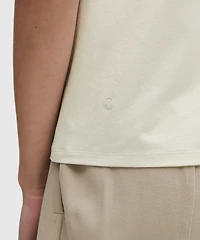 Cotton-Blend Twist-Front Tank Top | Women's Sleeveless & Tops