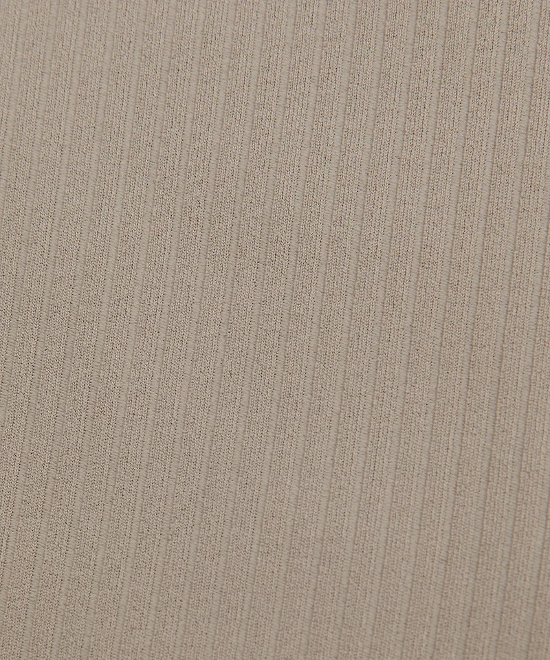 All Aligned Ribbed Long-Sleeve Henley Dress | Women's Dresses