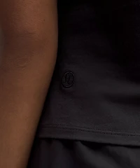 Organic Cotton High-Neck Ringer Tank Top | Women's Sleeveless & Tops