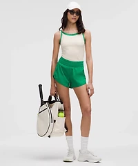 Organic Cotton High-Neck Ringer Tank Top | Women's Sleeveless & Tops