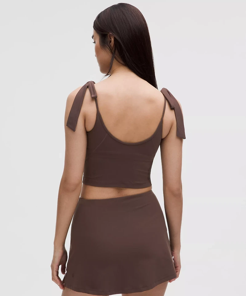 Nulu Bow-Detail Tank Top *Balletcore Set | Women's Sleeveless & Tops
